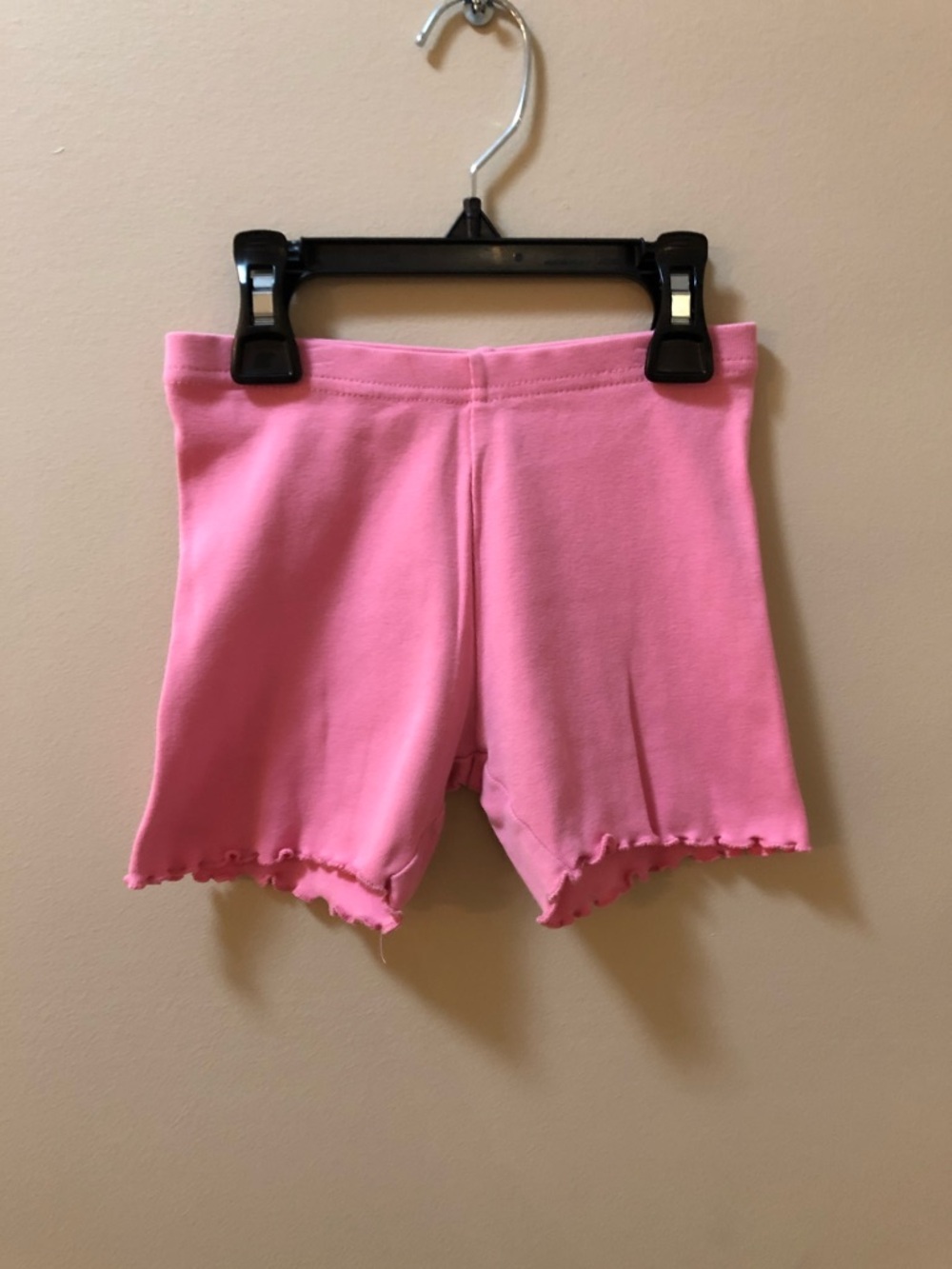Gymboree Pink Knit Shorts with Ruffle Trim
